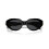 Michael Kors Michael Kors MK2192 Empire Oval Schwarz/Grau Massiv Einheitsgr    e 5