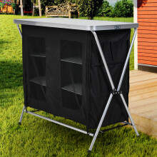 6-tier Portable Aluminium Alloy Camping table