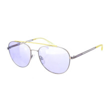 (blue, TU) Gafa De Sol De Metal Con Forma Ovalada Cv100s Mujer