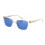 Converse (clear, TU) Gafa De Sol De Acetato Con Forma Rectangular Cv507s Unisex 1