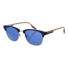 (blue, TU) Gafa De Sol De Metal Y Acetato Con Forma Rectangular Cv301s Unisex
