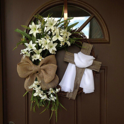 Easter Wreaths Easter Decorations Door Hanging Easter Wreaths Flye255791 2