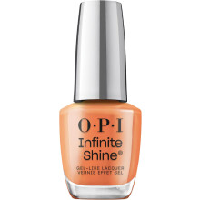 OPI Infinite Shine Long-lasting Gel-like Nail Polish, Vegan Formula, 11 Days Wear, High Shine (Bright on Top of It, Orange) 15ml