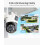 ZOSI 4MP+4MP Dual Lens WiFi Security Camera Night Vision Auto-Tracking 2