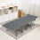 (Grey) Adults Side Outdoor Portable Sleeping Bed 4
