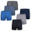 (6 Pack Assorted , S) 6 & 12Pack Men's Plain Boxer CB56 Underwear Shorts 3