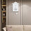 White Cuckoo Wall Clock with Window Chiming 3