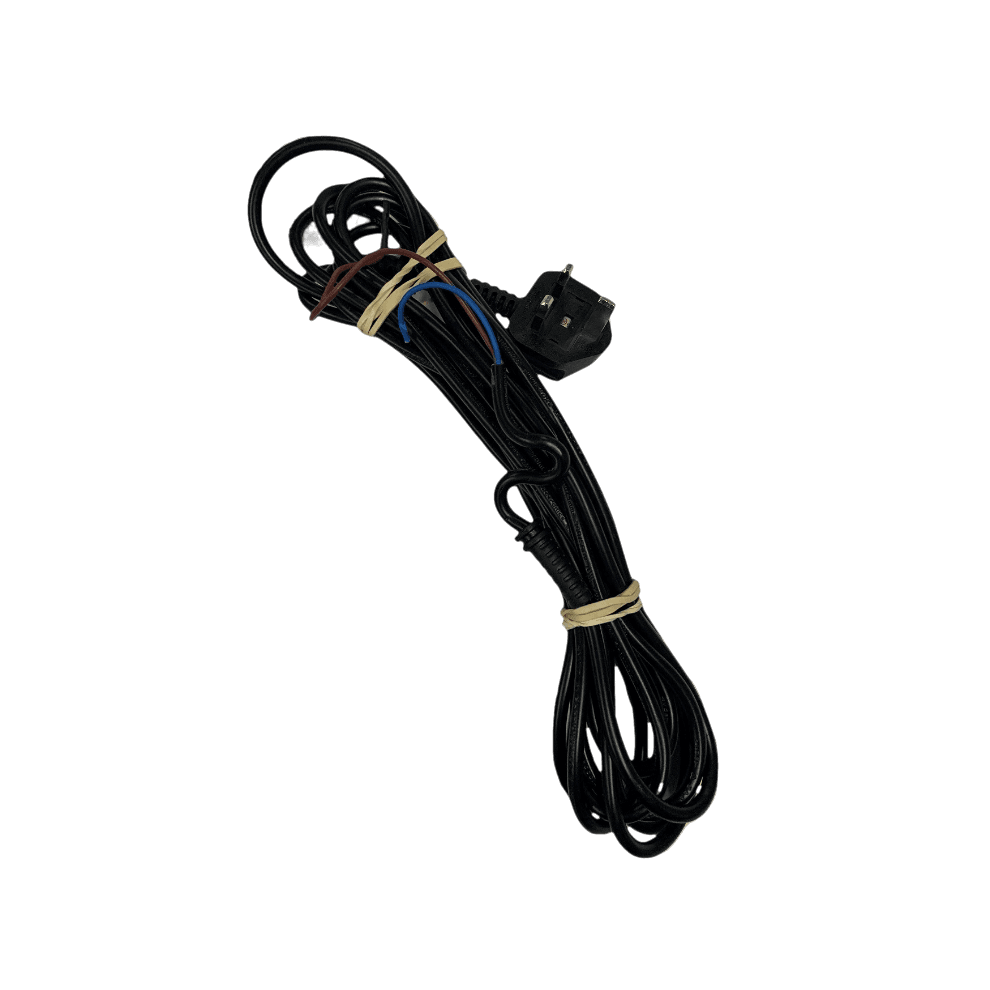 Genuine 5m Black Universal Cable Flex Lead Plug For Bush Vacuum Cleaner VUS34AE2O