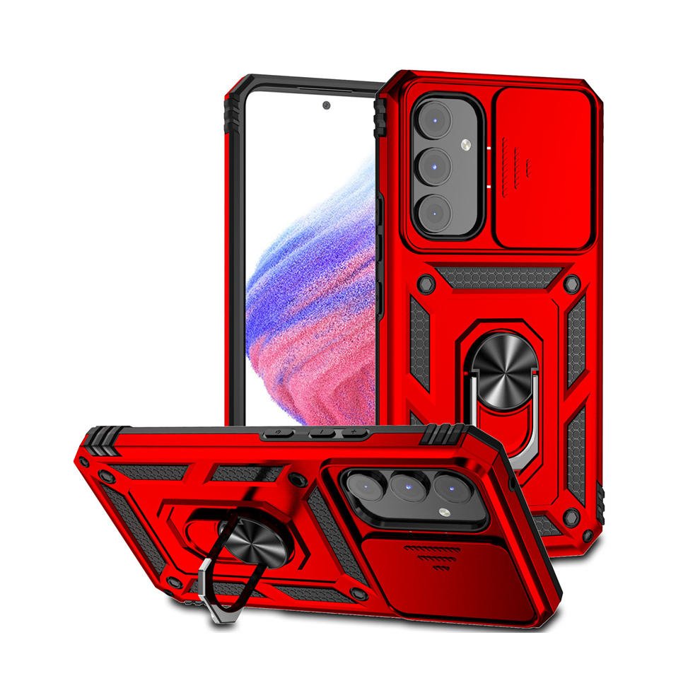 (, For Galaxy A34 5G) For Samsung Galaxy A14 A34 A54 5G Case Slide Camer Red 967854492859