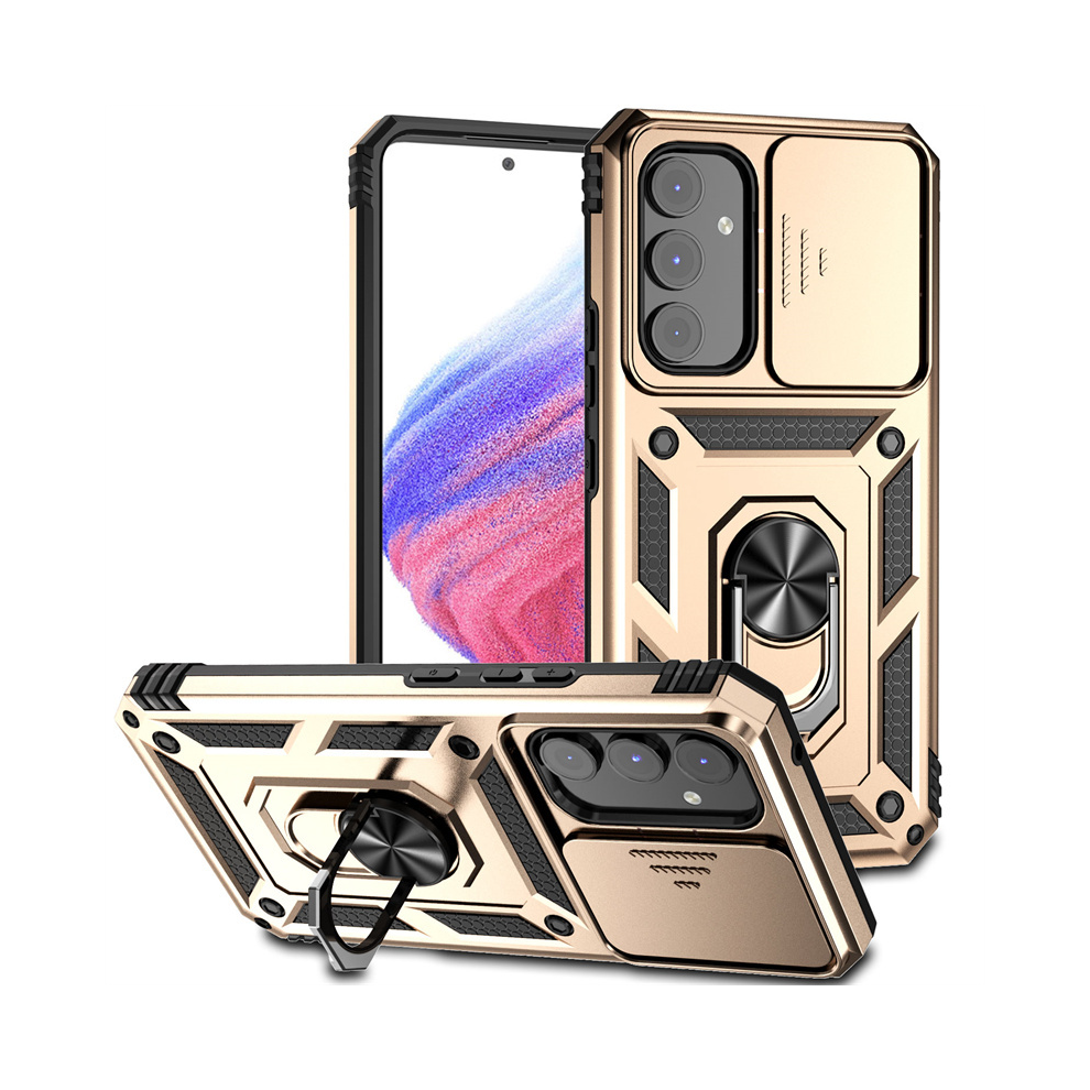 (, For Galaxy A54 5G) For Samsung Galaxy A14 A34 A54 5G Case Slide Camer Gold 967854492873