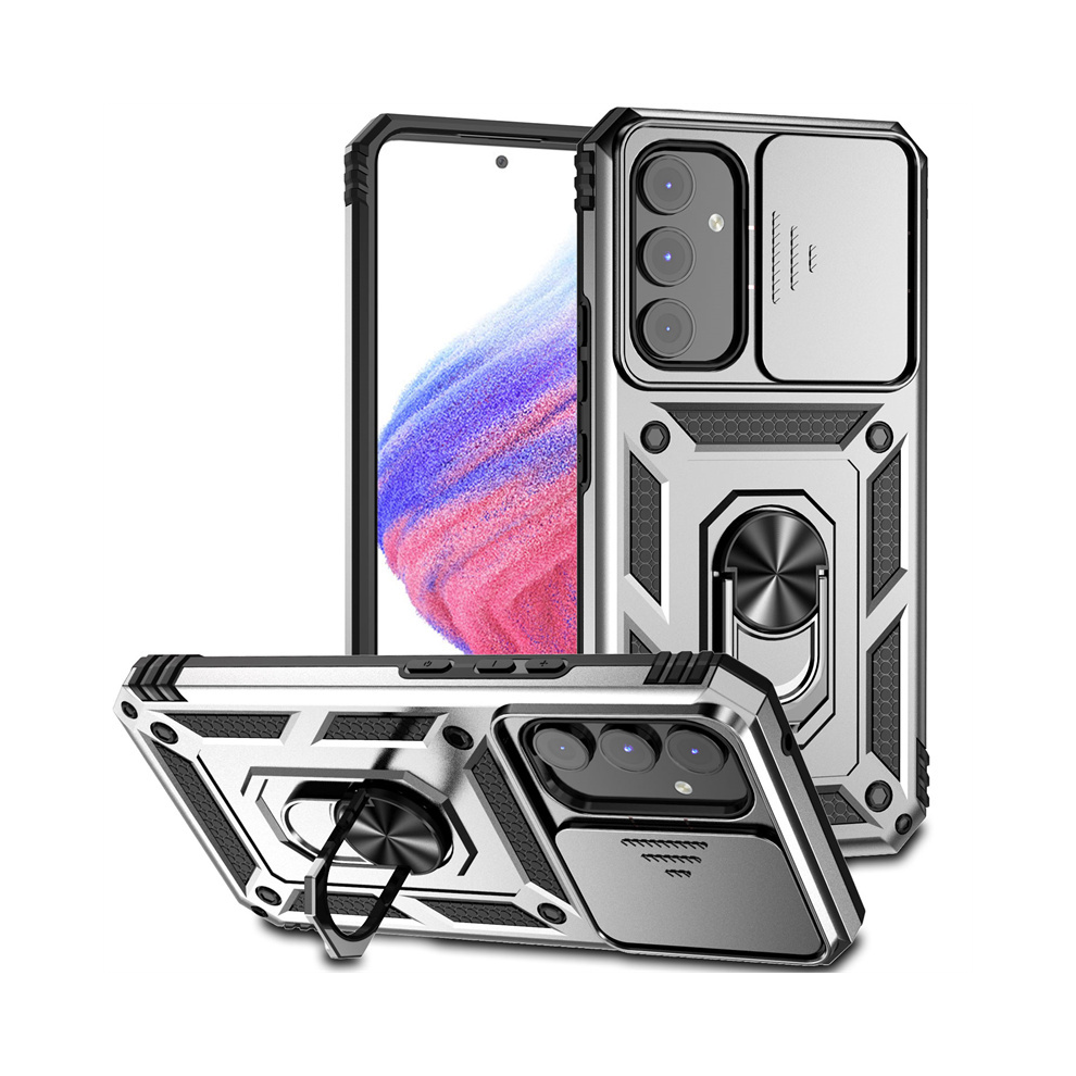 (, For Galaxy A54 5G) For Samsung Galaxy A14 A34 A54 5G Case Slide Camer Silver 967854492897
