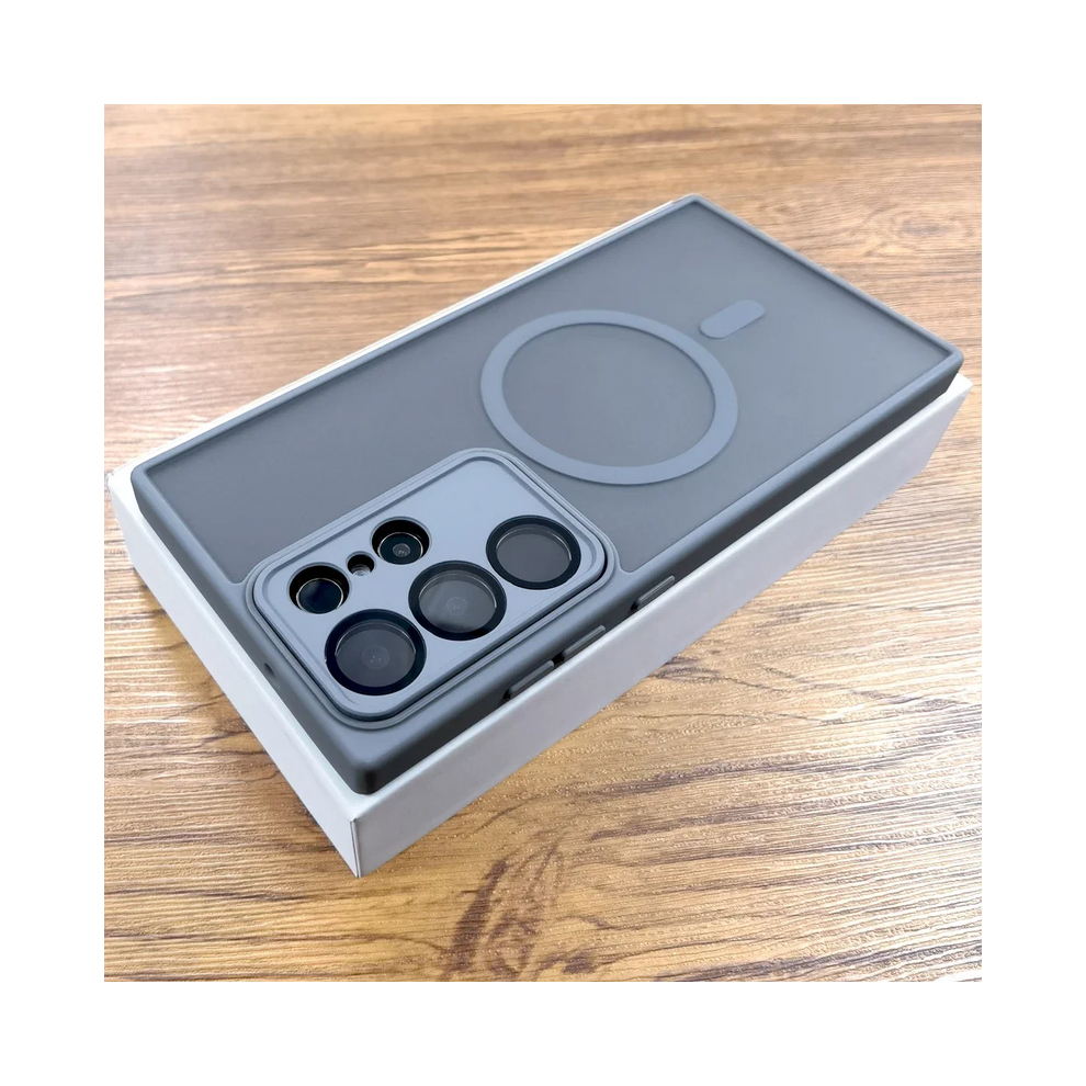 (, For Samsung S22) Luxury Matte Case For Samsung Galaxy S25 S24 23 S2 Gray 967854479966