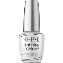 OPI Infinite Shine, Long-lasting Gel-like Base Coat Primer for Up to 11 Days of Wear & High Shine, Vegan Formula, Easy Removal (Base Coat) 15ml