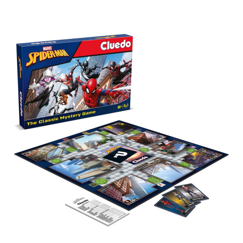Spiderman Cluedo Mystery Board Game 1