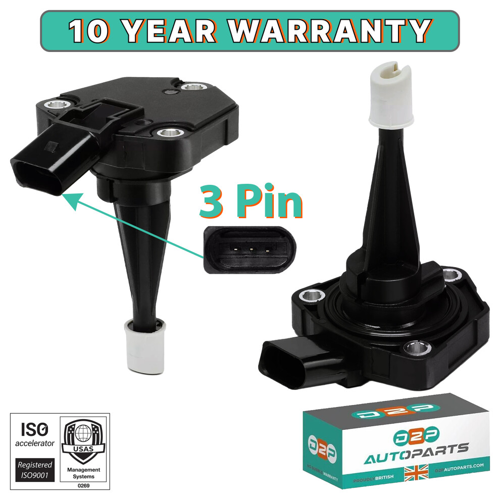 Engine Oil Level Sensor For Audi A4 B8 A5 A6 C7 A7 A8 D4 Q5 Q7 3.0 D 03C907660aa 5060520803432