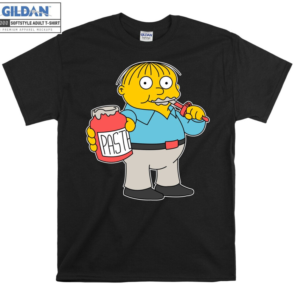 (S) The Simpsons Ralph Wiggum Paste T shirt Hoodie Tote Bag Hoody T-shirt