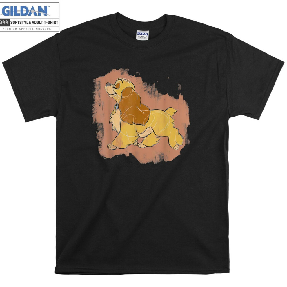 (M) Lady Strut Sketch  Holiday T-shirt