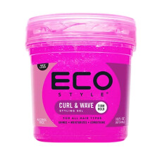 Eco Styler Gel coiffant professionnel pour boucles et ondulations, rose, 16oz