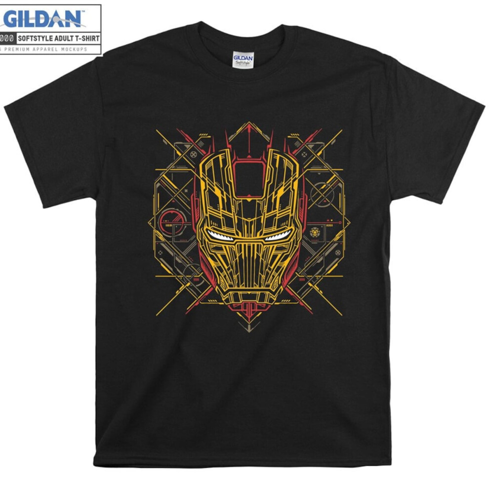 (L) Marvel Iron Man Superhero Comics Avengers T shirt T-shirt  Oversized Men Women Unis