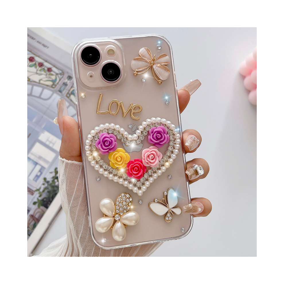 (Love, Mi Note14pro) Glitter Handwork Shine Luxury Case For Xiaomi Red 967854498400