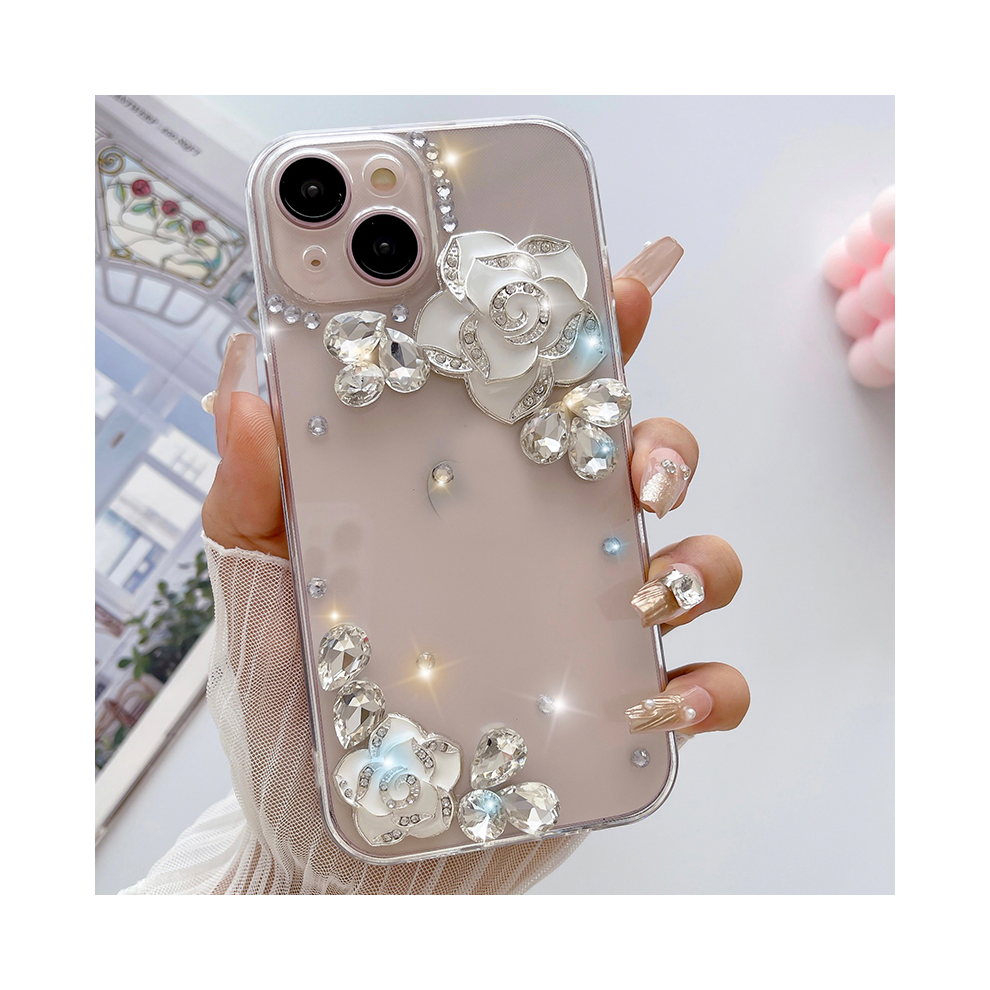 (Camellia, Mi 12) Glitter Handwork Shine Luxury Case For Xiaomi Red 967854498509