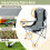 Milestone Camping Deluxe Outdoor Chair 4