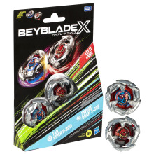 Beyblade X Tail Viper 5-80O en Sword Dran 3-60F Dubbelpakket met 2 Tops