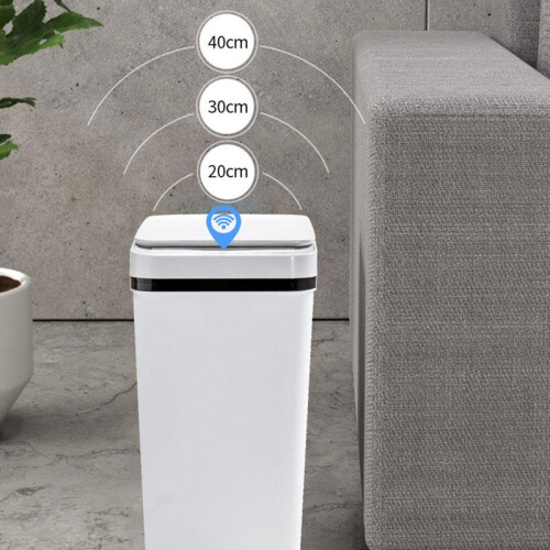Intelligent Trash Can Home Waste Bin Induction Garbage Bucket Electric USB Charging Sensor Automatic For Kitchen Bathroom 2