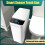 Intelligent Trash Can Home Waste Bin Induction Garbage Bucket Electric USB Charging Sensor Automatic For Kitchen Bathroom 1