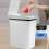 Intelligent Trash Can Home Waste Bin Induction Garbage Bucket Electric USB Charging Sensor Automatic For Kitchen Bathroom 4