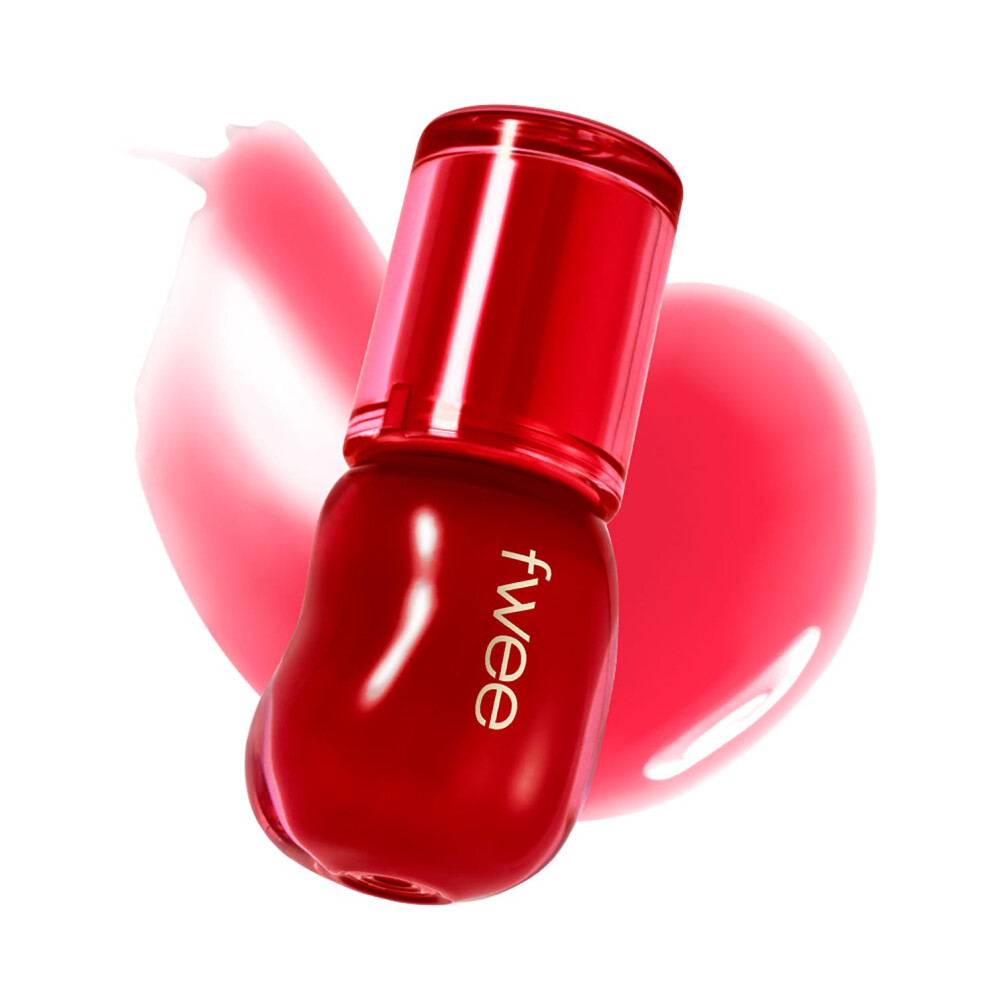 Vwee Fwee 3D Voluming Gloss | Reddish Moment - Aengdu 30% | Lip Gloss, High-Shine, Non-Sticky, Moisturizing Finish | 5.3G