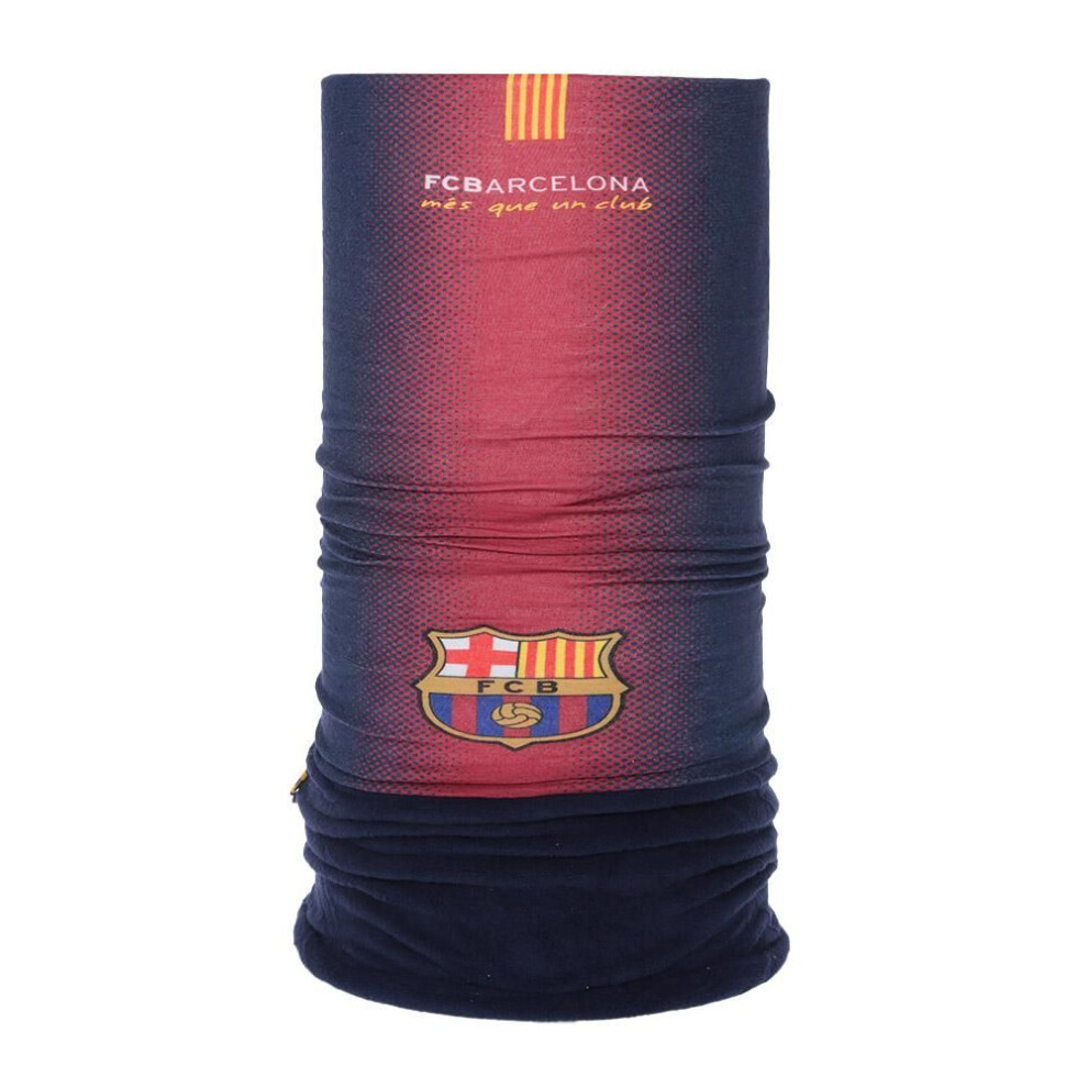 (multicolor, TU) Tubular Multifuncional Con Forro Polar El Barça 44300 Junior
