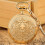 Manual Mechanical Pocket Watch with Luminous Digital Face 7