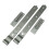 (16") Galvanised Hook and Band Gate Hinges Cranked 1
