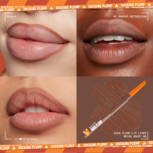 NYX Professional Makeup NYX PROFESSIONAL MAKEUP Duck Plump Plumping Lip Liner ?at ????   ? ?e?????    e ?????e?a ??? 10 ??e? Beige Boost (?pe? ?af? ????   ? ?e?????) 1