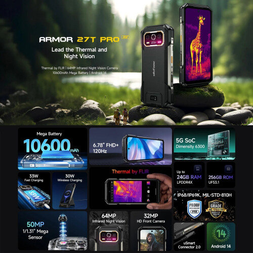 Ulefone Ulefone Armor 27T Pro 5G Rugged Smartphone 12GB+256GB 2