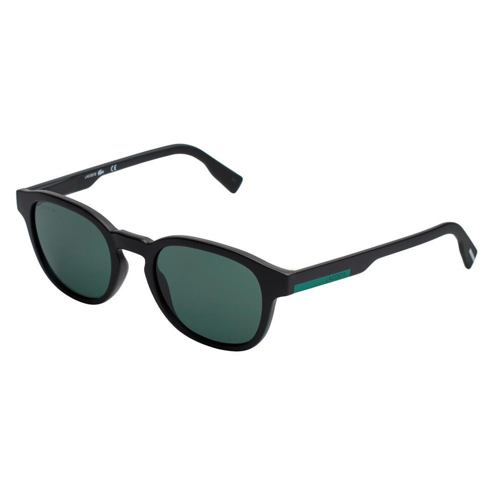 New Lacoste Men's (, Tu) Gafas De Sol Ovaladas L968sx Para Hombre-Mujer Black