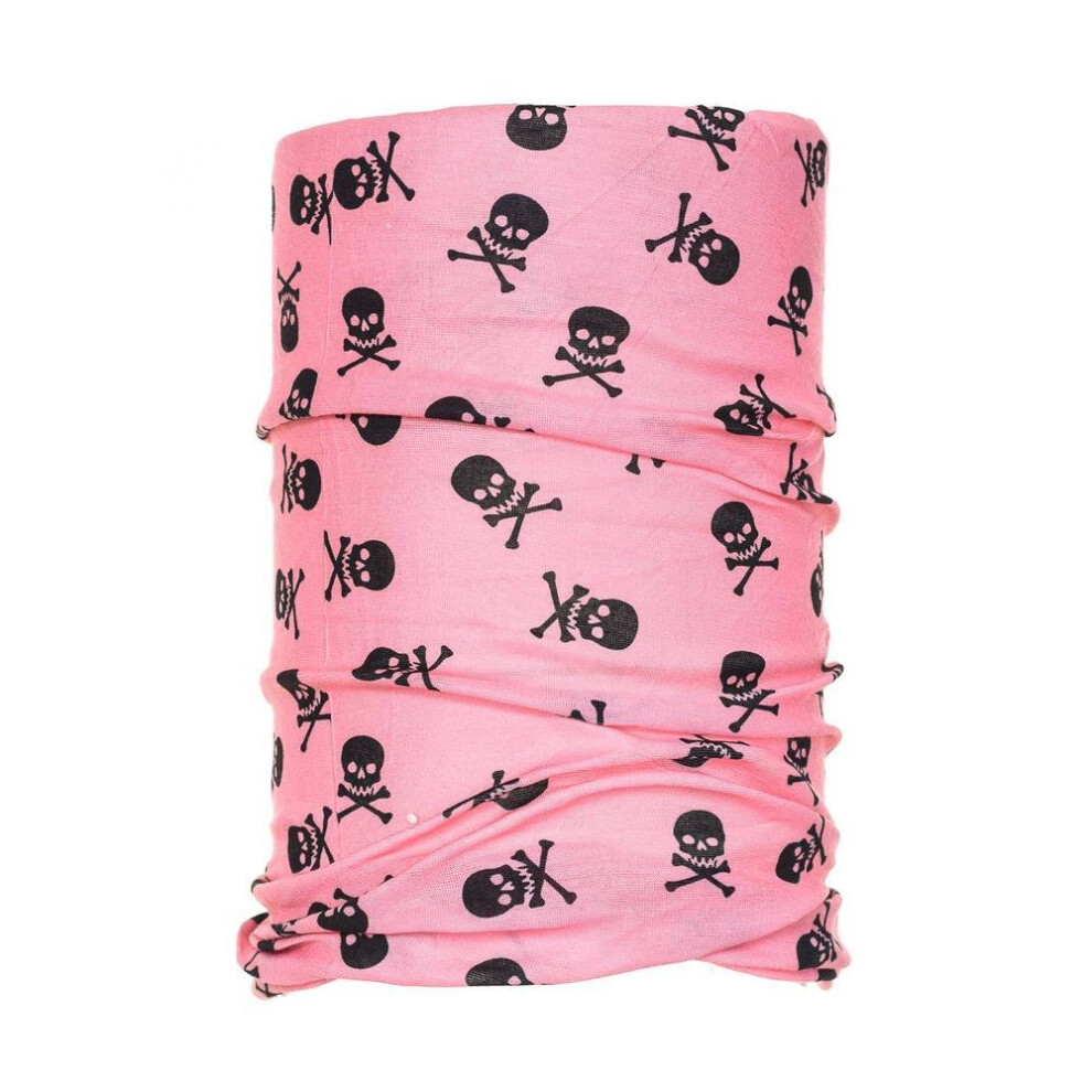 (pink, TU) Cuello Tubular Multifuncional 66100 Para Hombre-mujer