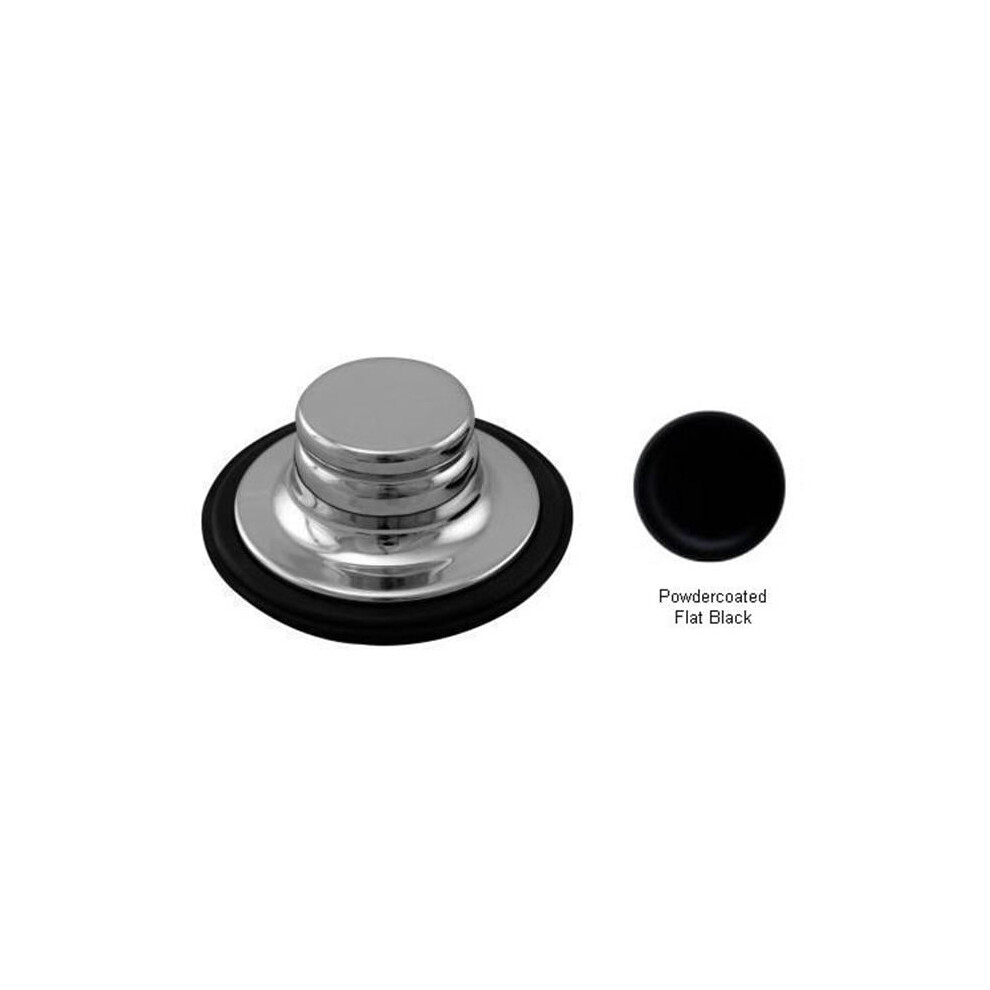 Westbrass D209-62 In-Sink-Erator Disposal Stopper - Powder Coat Flat Black 747028209625