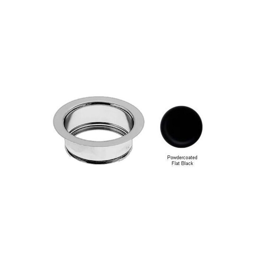 Westbrass D208-62 In-Sink-Erator Disposal Flange - Powder Coat Flat Black 747028208628