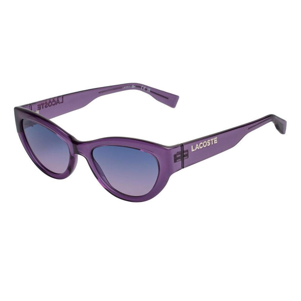 New Lacoste Women's (Violet, Tu) Gafas De Sol Cat Eye L6013s Para Mujer