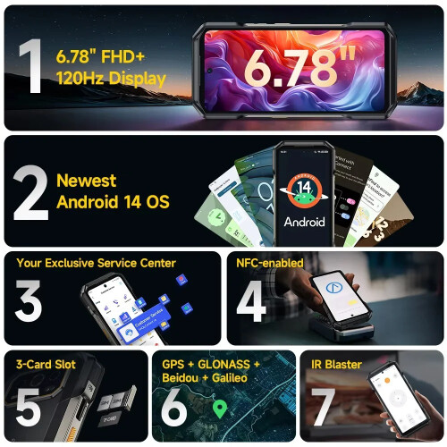 Ulefone Ulefone Armor 27T 4G Rugged Smartphone 12GB+256GB 2