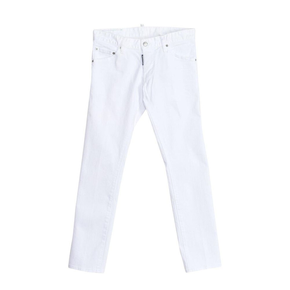 (white, 44-IT) Pantalón Largo S74la0883-s39781 Para Hombre