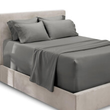 Hearth & Harbor Extra Deep Pocket Sheets - Fits Mattress 18-24 Inches Deep - Extra Deep Pocket Twin Sheets Sets - 4 Piece Twin Size Sheets - Twin Shee