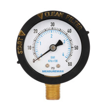 Mesureman 2 """" ""Start and Clean Filtre Gauge de pression Piscine Filtre Pression Press