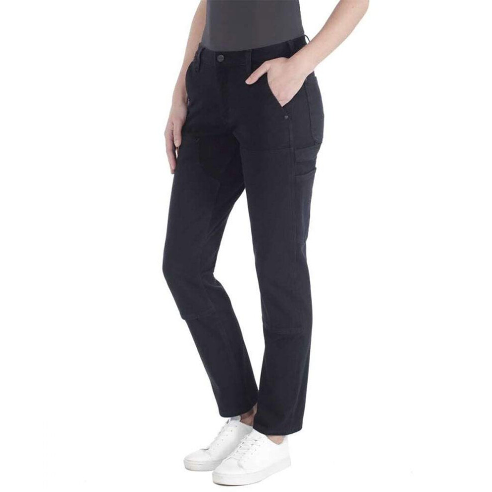 Carhartt Women's Rugged Flex Twill Work Pant Black 4