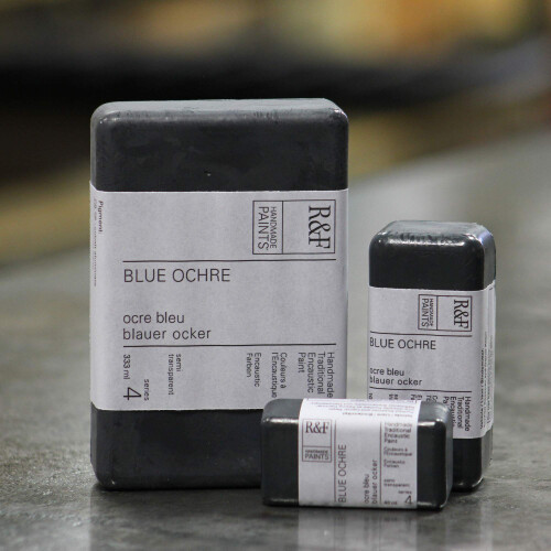 RF Artist Encaustic Farbe Blau Ocker 333 ml 2