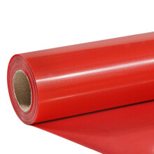 TUMIYA Rotes W rme bertragungsvinyl ? Rote Vinylrollen zum Aufb geln, 30,5 cm x 2,44 m R