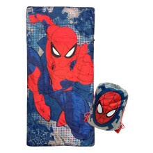 Jay Franco Marvel Spiderman Spidey Dots Schlafsack - Bequem & Warm Kinder Schlafsack