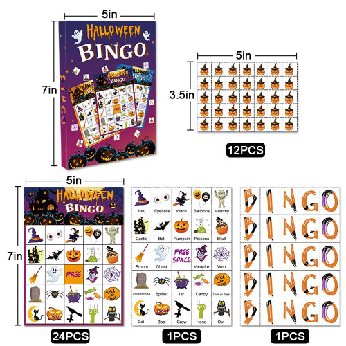 ?a????d? Halloween Bingo ??d? ???t? ??a ?a?d?? 24 ?a??t?? 2